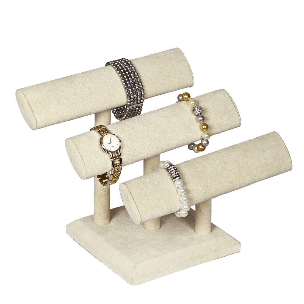 Oval Shape T-Bar — C — 10 1/4 x 10 1/4" H (260 x 260mm) — Beige Linen