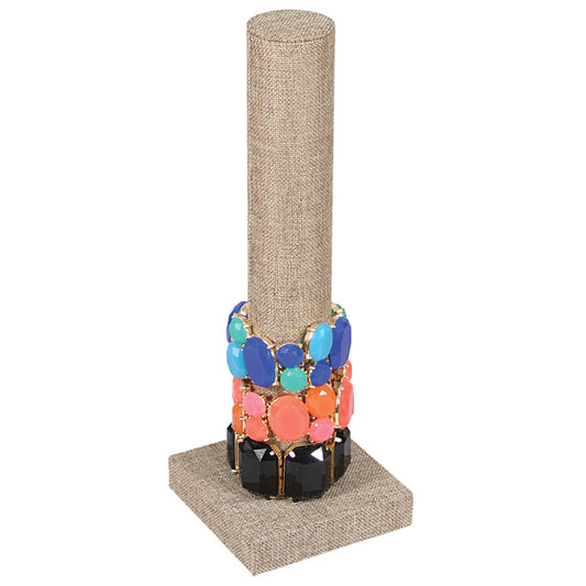 Vertical Bracelet Display — Burlap