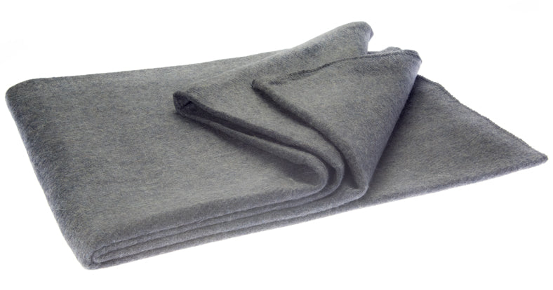 Wool Blanket - packaged in a Zippered Bag