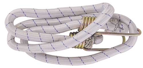 Bungee Cord With 3" Metal Hooks on Both Ends, Bulk