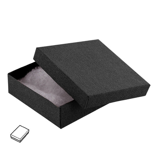 Matte Canvas Textured Cotton Filled Box