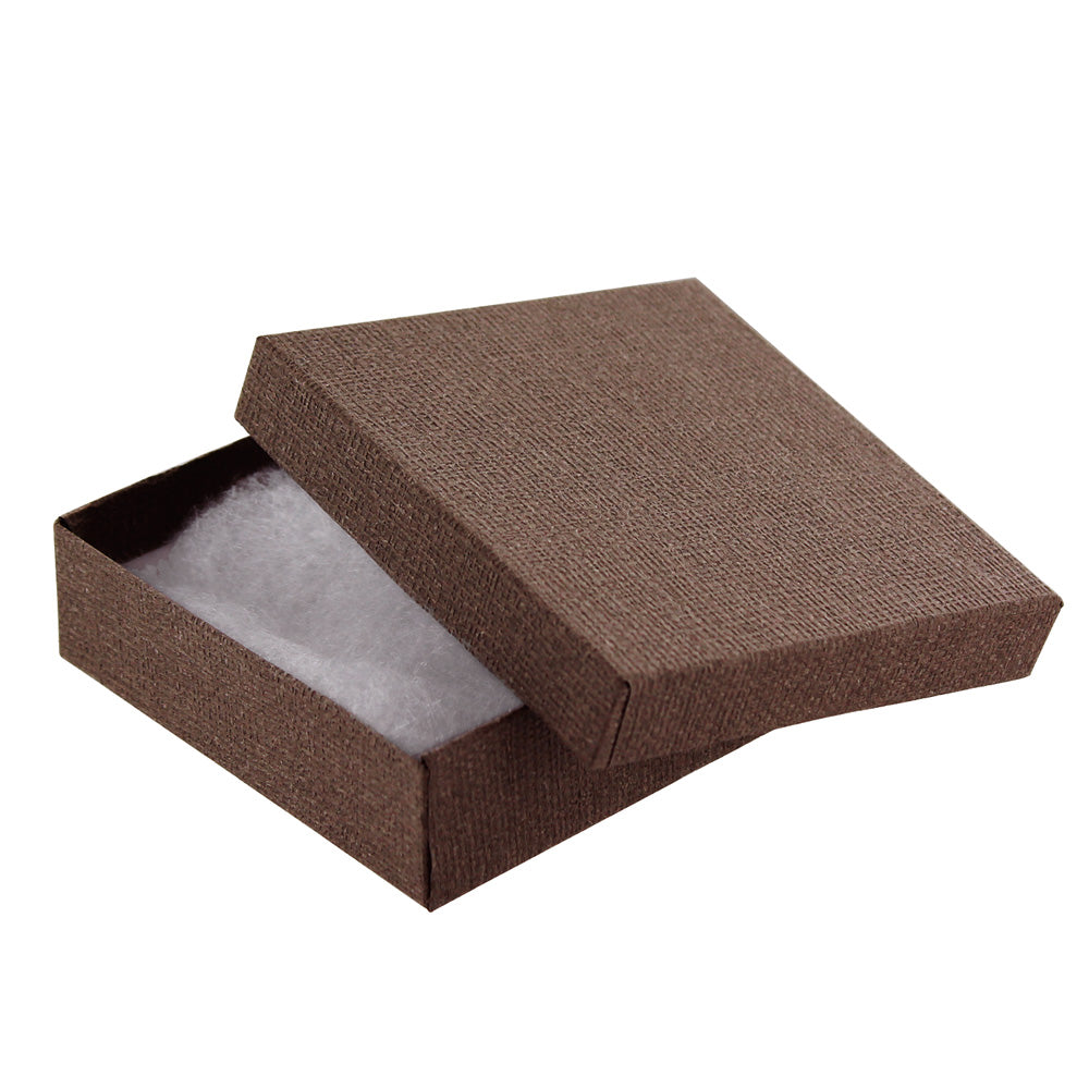 Matte Canvas Textured Dark Brown