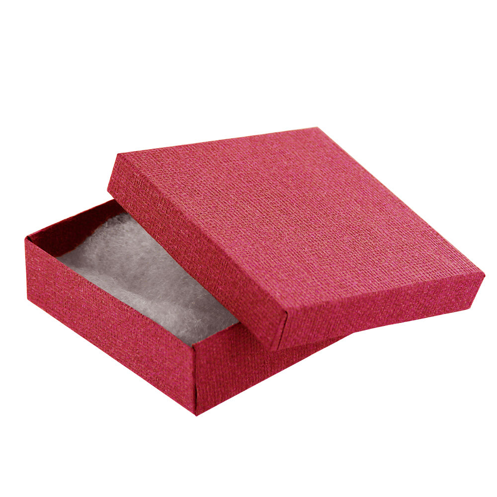 Matte Canvas Textured Red