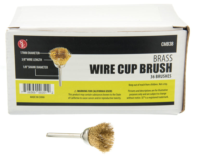 36 Pc Box- Wire Wheel and Brush