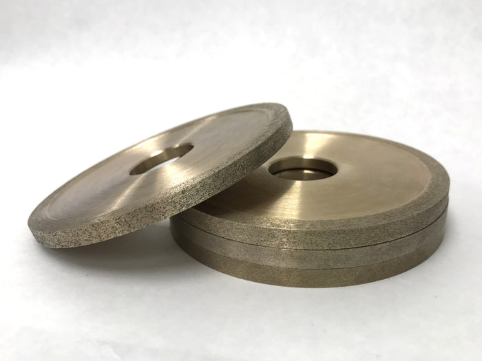 RUEDAS PARA TALLADO DE DIAMANTE DE 4" - Sinterizadas
