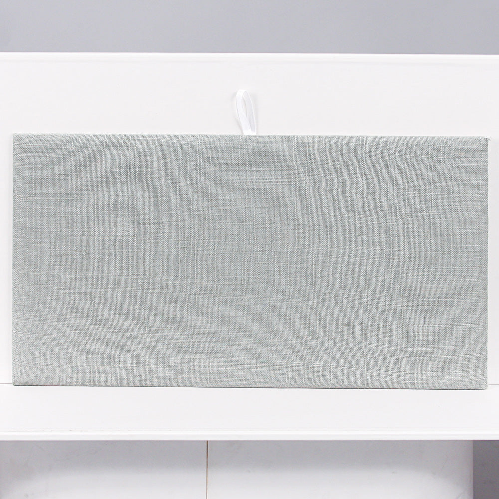 Special Materials Standard Tray Display Pads — Half Size Pad — 7 3/4 x 6 3/4" — Grey Linen