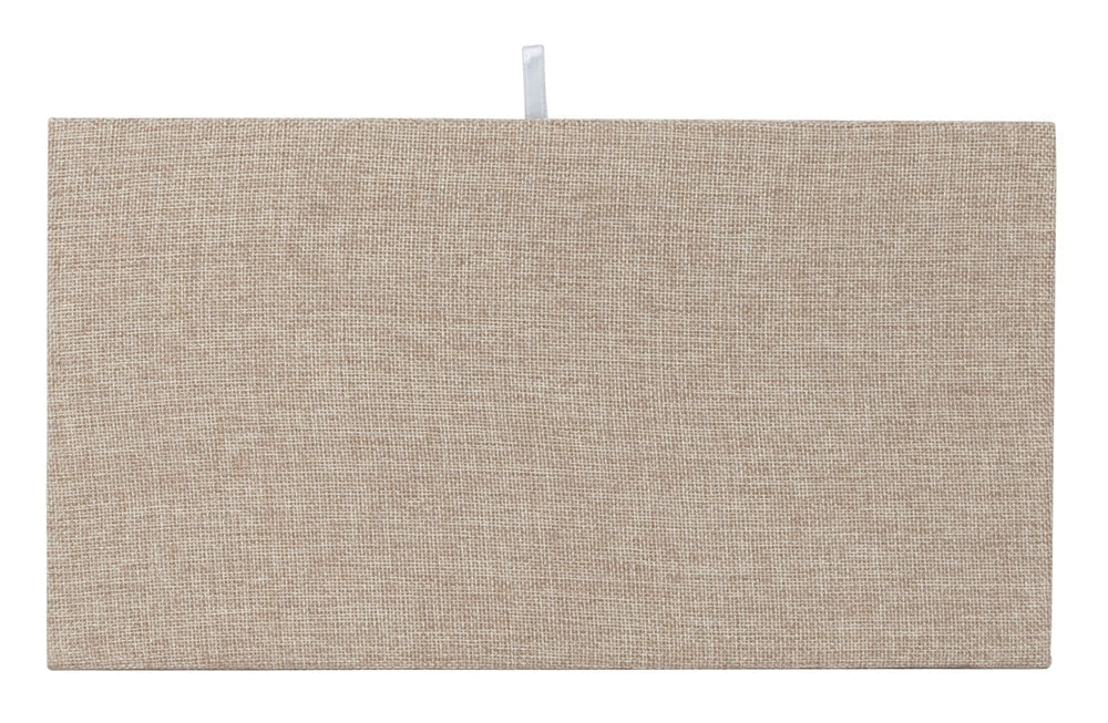 Special Materials Standard Tray Display Pads — Half Size Pad — 7 3/4 x 6 3/4" — Burlap
