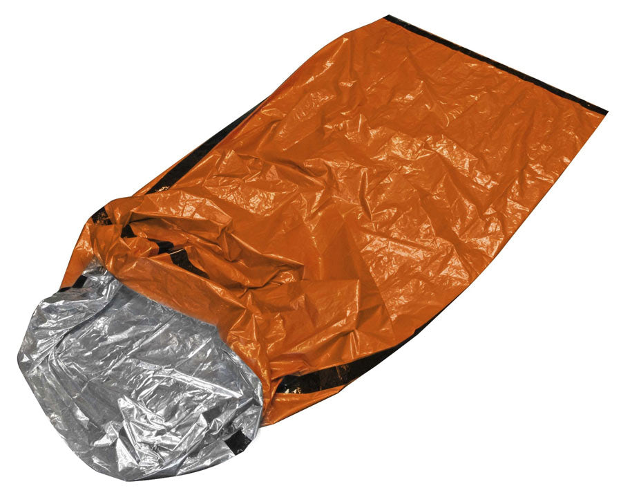 84" x 36" Bronze Heavy Duty Emergency Aluminized PE Sleeping Bag