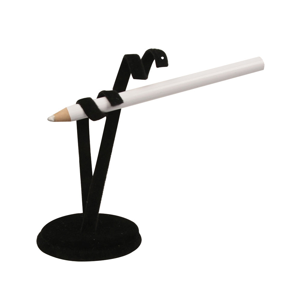 Twirl Earring Stand — Black Velvet