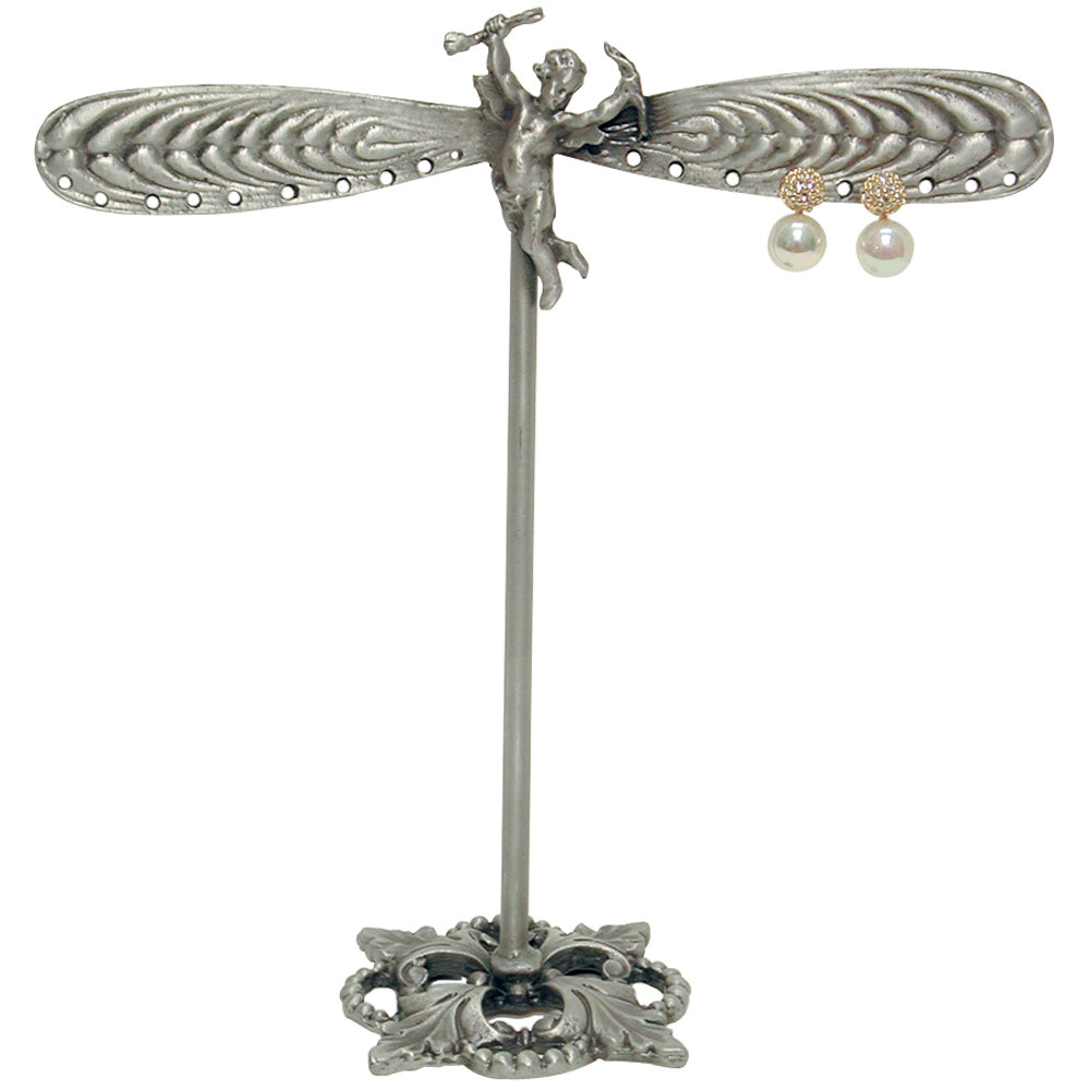 Earring Stand — Cupid — Pewter
