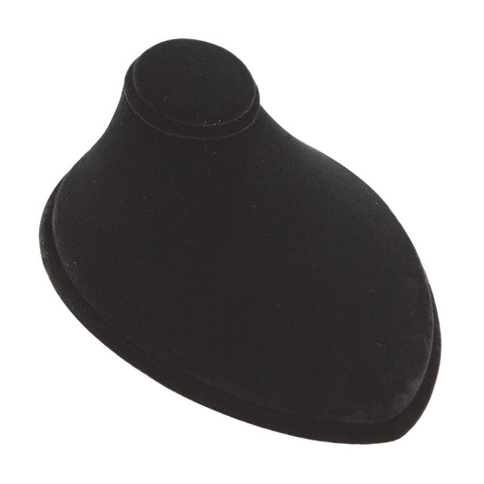 Small Lay-Down Bust — Black Velvet