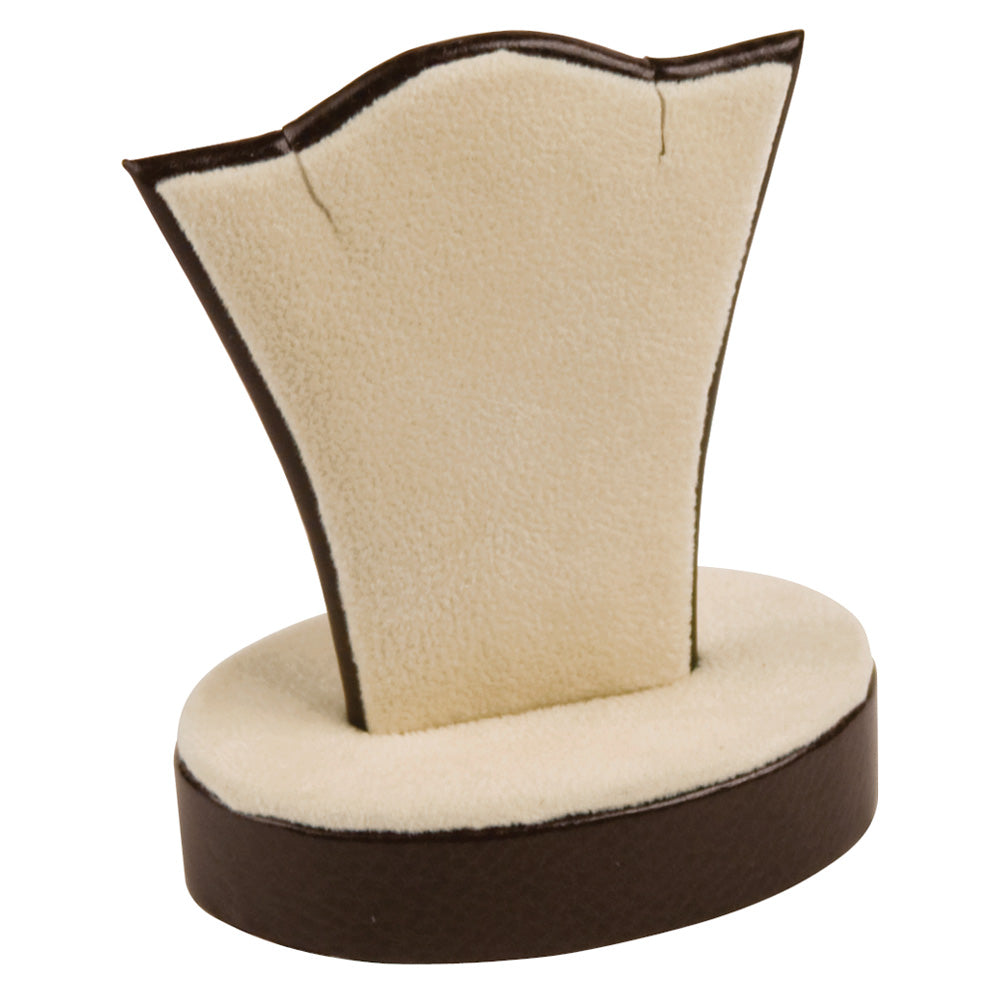 Necklace Stand — brown/beige (set 9)