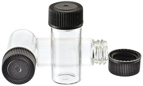 Clear Glass Vials for Gold Panning