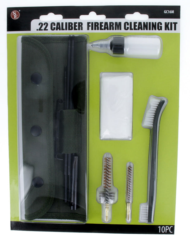 .22 CAL Rifle Cleaning Kit in Carrying Case