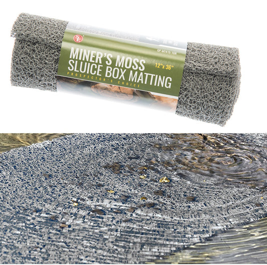 Miner's Moss Sluice Box Matting