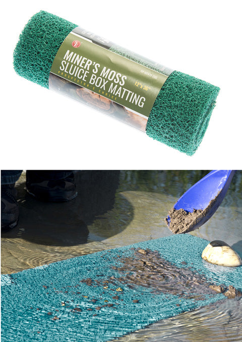 Miner's Moss Sluice Box Matting