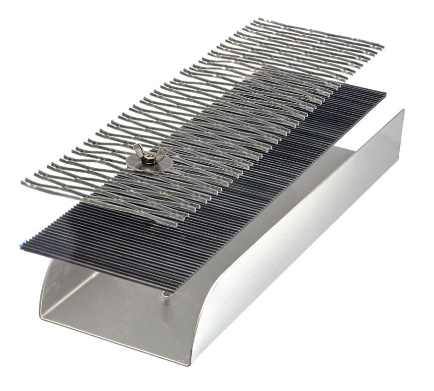 Pocket Aluminum Sluice Box - 12" x 3.5" x 1.5" High