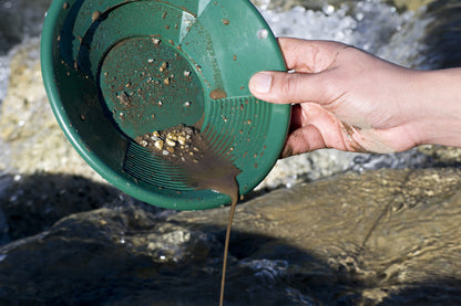 Dual Riffle Gold Pan,3" x 1/4" Deep Riffles