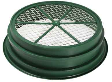 13-1/4" Mesh Stackable Sifting Pan, Gold Panning