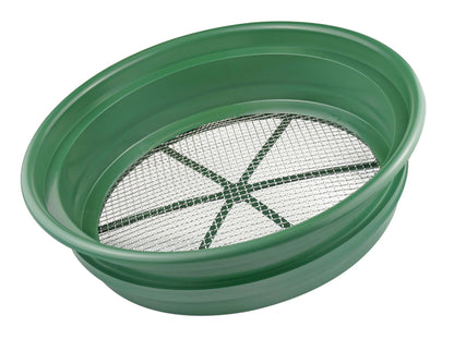 13-1/4" Mesh Stackable Sifting Pan, Gold Panning