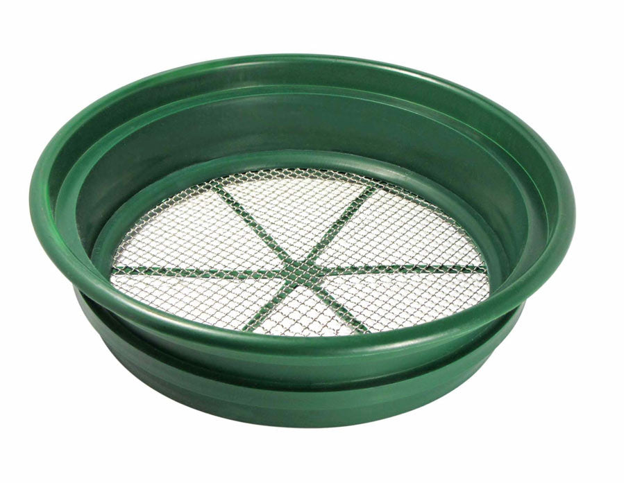 13-1/4" Mesh Stackable Sifting Pan, Gold Panning