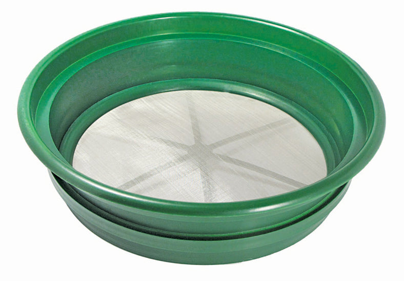 13-1/4" Mesh Stackable Sifting Pan, Gold Panning