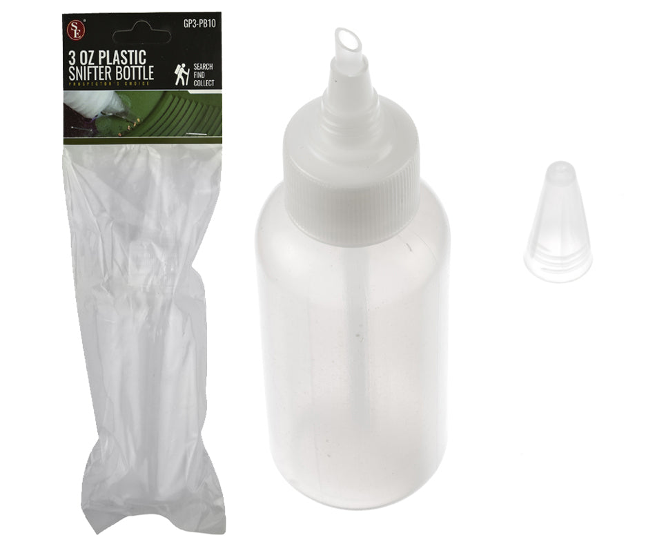 Plastic Snifter Bottle For Gold Panning