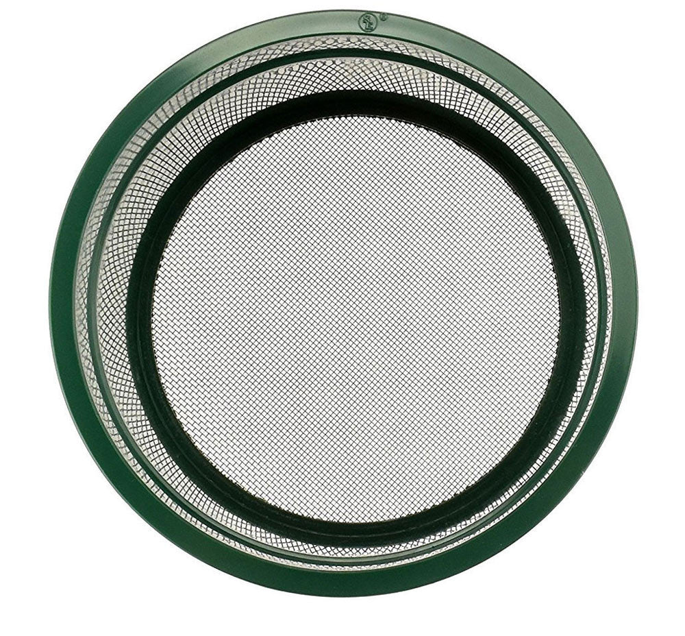 6" Green Mini Stackable Sifting Pan, Gold Pannings