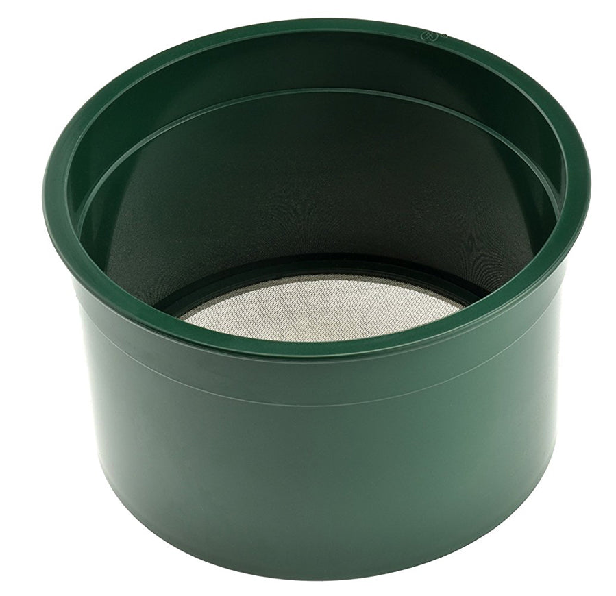 6" Green Mini Stackable Sifting Pan, Gold Pannings