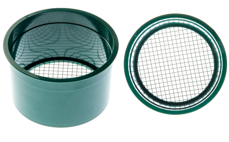 6" Green Mini Stackable Sifting Pan, Gold Pannings