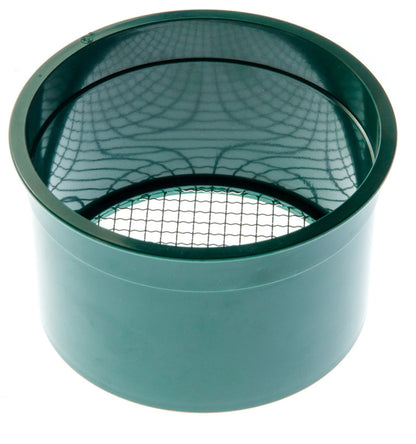 6" Green Mini Stackable Sifting Pan, Gold Pannings