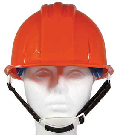 Hard Hat With Adjustable Chin Strap, ANSI Approved