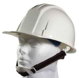 Hard Hat With Adjustable Chin Strap, ANSI Approved