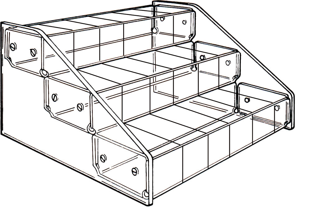 Multi-Tier Bin Organizer