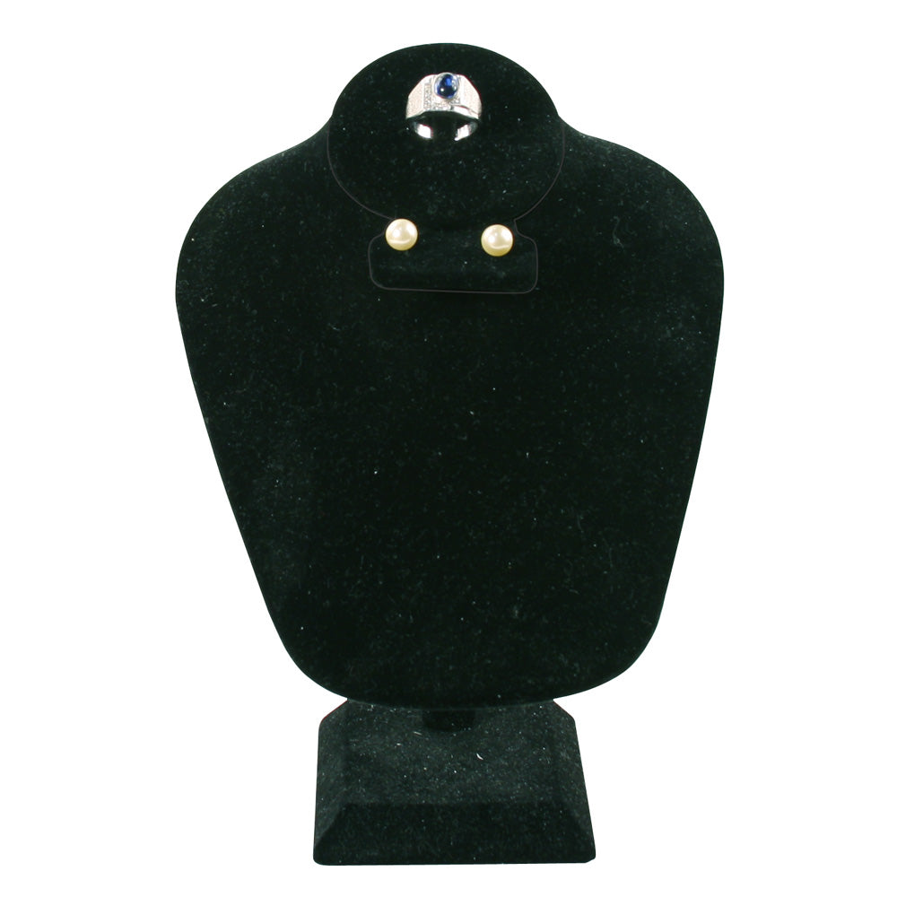 Combination Neckforms — Base Pad — 9 7/8" H — Black Velvet