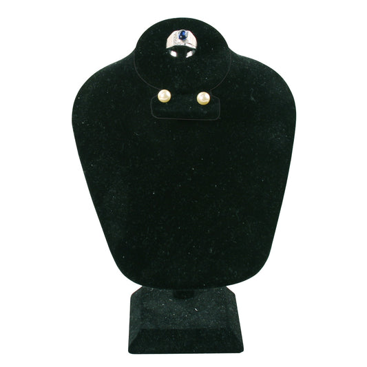 Combination Neckforms — Base Pad — 9 7/8" H — Black Velvet