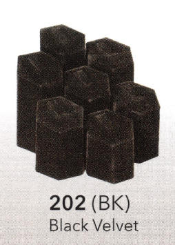 RING RISER SET (7 PCS) — Clips — Black velvet
