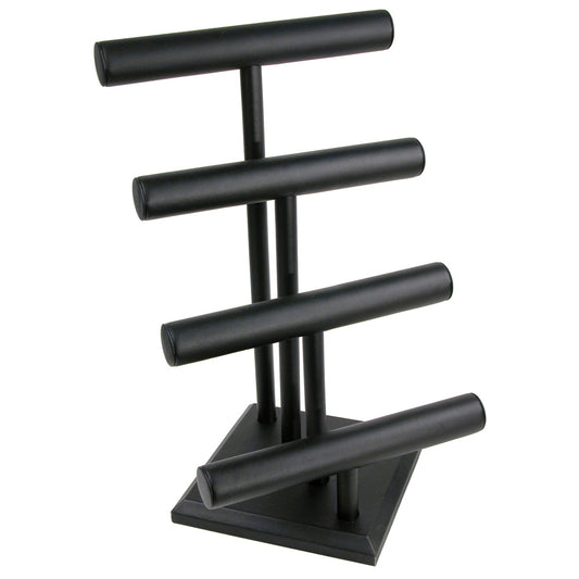 Round Shape Multi-T-Bar — 12 x 19 3/4" H — Black Velvet