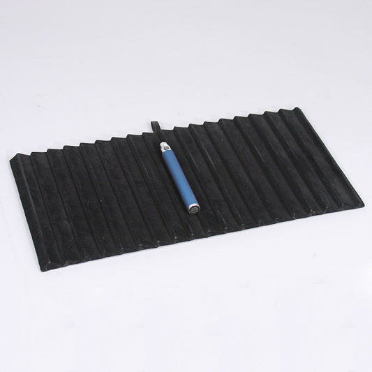 18-Slotted Tray Insert — Black Velvet