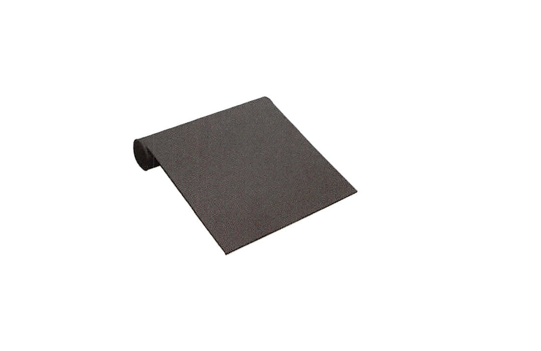 Flat Display Ramp — 8 x 8 1/2 x 1 3/4" H — White Faux Leather