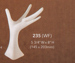 ARTISTIC hand display — Wht — Frosty White
