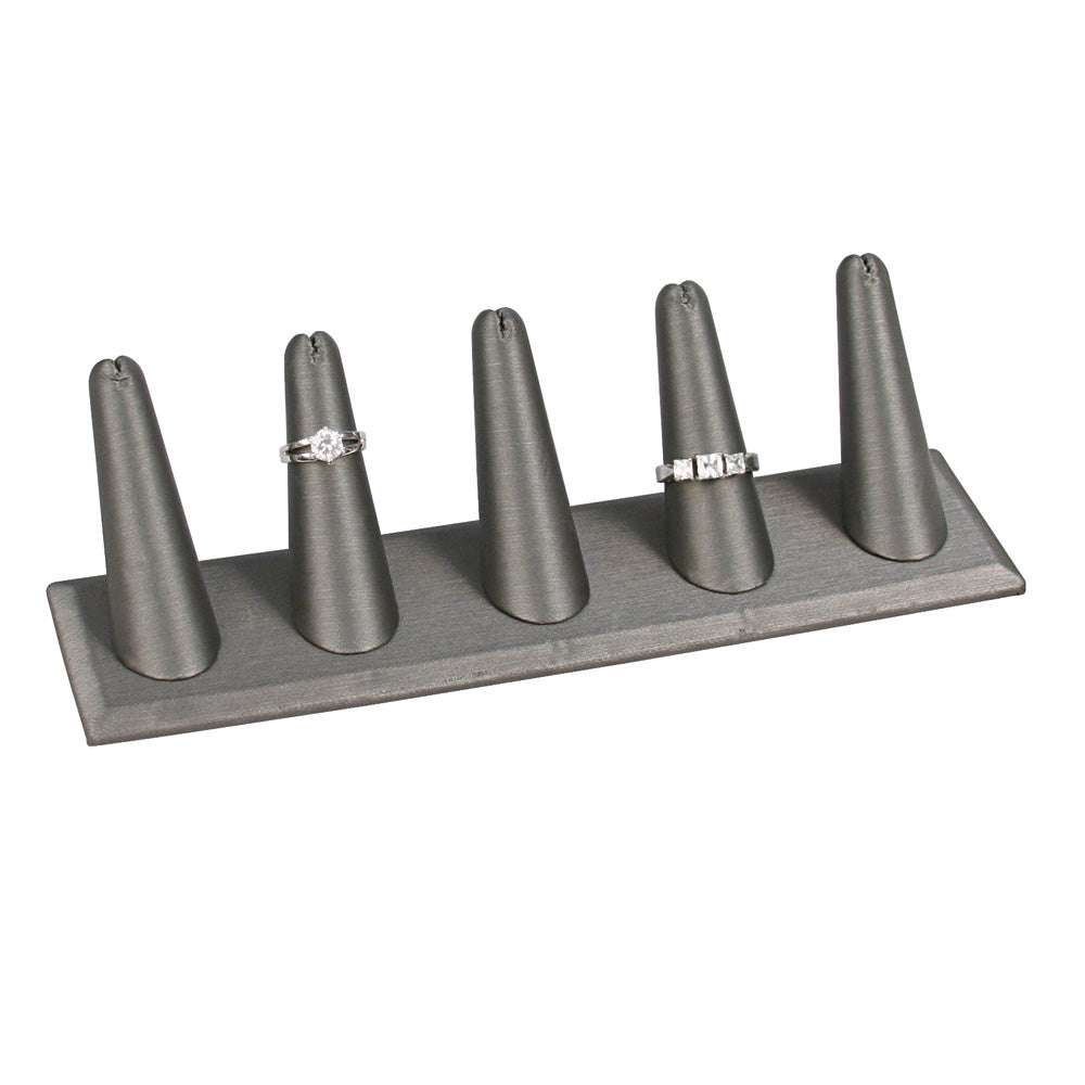 5-Long Finger Ring Display — 5 Fingers