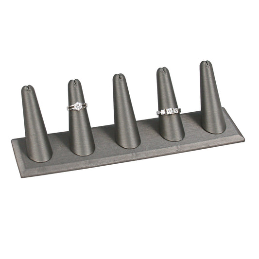 5-Long Finger Ring Display — 5 Fingers