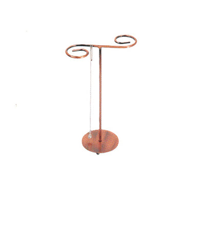 Black & Copper Metal Bar Displays