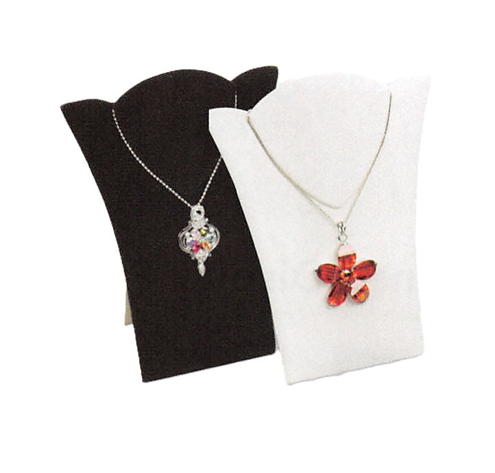 Necklace Display with Easel — 6 1/2 x 7 7/8" H — Black Velvet