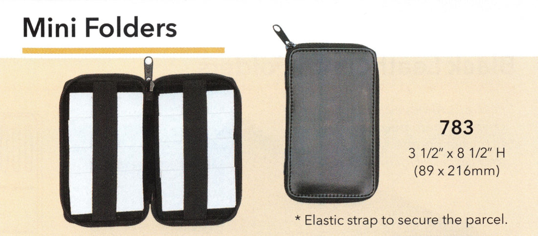 Mini Folders — Black