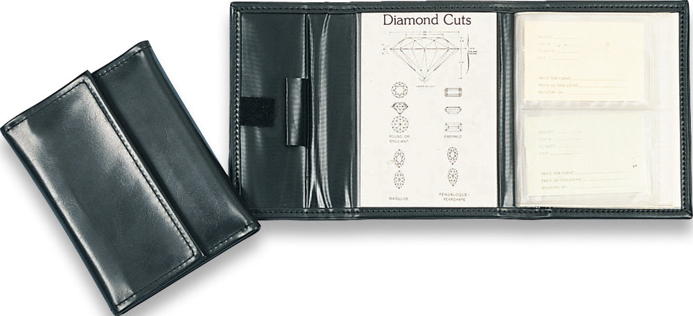 Gem File Card Organizers — Fits 12 Gem File Cards — 6 1/2 x 5" H (165 x 127mm) — Black