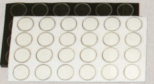 Round Gem Jar Foam Liners JD-83-2L