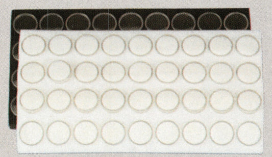 Round Gem Jar Foam Liners JD-83-2M