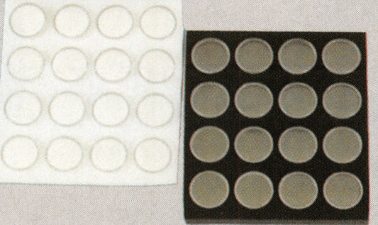 Round Gem Jar Foam Liners JD-84-2M